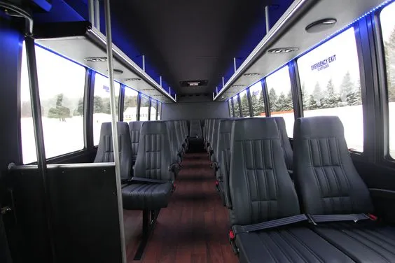 Black Ford F650 Executive VIP Shuttle Bus (44 Passenger), photo 5 for charter bus rental Black Ford F650 Executive VIP Shuttle Bus (44 Passenger), photo 5 for charter bus rental