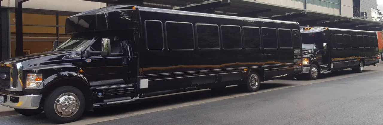 Black Ford F650 Executive VIP Shuttle Bus (44 Passenger), photo 4 for charter bus rental Black Ford F650 Executive VIP Shuttle Bus (44 Passenger), photo 4 for charter bus rental