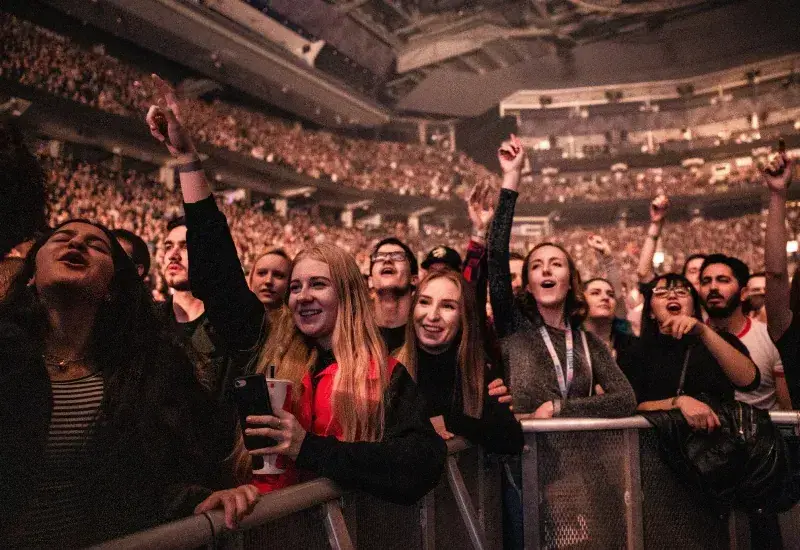 Corporate Events & Conferences Crowd at a concert — Corporate Events & Conferences